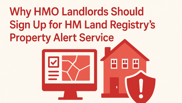 Why HMO Landlords Should Sign Up for HM Land Registry’s Property Alert Service